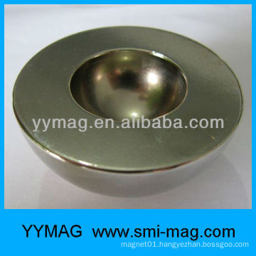 customized half round neodymium magnet